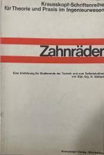 H Siebert: Zahnräder. Eine Einführung fü