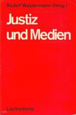 Wassermann, Rudolf (Hrsg.): Justiz und M Wassermann, Rudolf (Hrsg.): Justiz und M