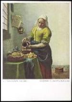 x14244; Jan Vermeer van Delft. Die Küche