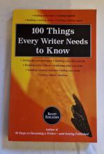 100 Things Every Writer Needs To Know