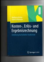 Wolfgang Becker, Kosten-, Erlös- und Ergebnisrechnung - Einführung für Bachelor-Studierende