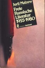 Malzew, Jurij -: Freie Russische Literat Malzew, Jurij -: Freie Russische Literat