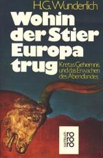 Wunderlich, Hans Georg -: Wohin der Stie Wunderlich, Hans Georg -: Wohin der Stie