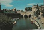 Postkarte: Grossbritannien - Bath - Pulteney Bridge & River Avon - 1977