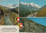 Postkarte: Oesterreich - Grossglockner-Hochalpenstrasse - u.a. Hexenkueche mit Kehre - ca. 1975