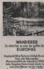 Postkarte: Rhumspringe - Suedharz - ca. 