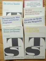 Konvolut von 7 Bändchen der Tusculum Schriften