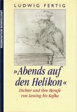 Ludwig Fertig: "Abends auf den Helikon". Ludwig Fertig: "Abends auf den Helikon".