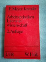 Arbeitstechniken Literaturwissenschaft