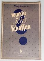 Bruno Hartmann: Werd ich´s schaffen? – K Bruno Hartmann: Werd ich´s schaffen? – K