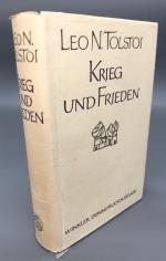 Krieg und Frieden. Winkler-Dünndruckausgabe.