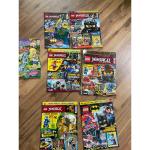 7 Hefte Lego u.a. 5 x Ninjago Comics