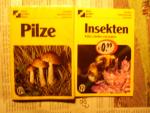 Drei-Punkt-Buch "Pilze" - "Insekten Käfer, Libellen und andere" 2BÜCHER