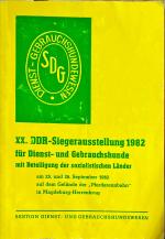 XX. (20.) DDR-Siegerausstellung 1982 für