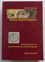 Winand Herzog / arno schmidt: KEINE EXPE Winand Herzog / arno schmidt: KEINE EXPE