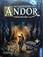 Die Legenden von Andor: Varkurs Erwachen. Graphic Novel mit 4 Spielkarten