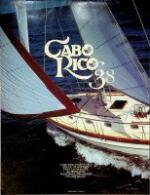 Original brochure Cabo Rico 38 sailing y