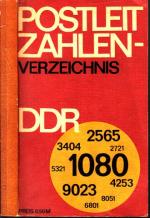 Postleitzahlenverzeichnis der DDR