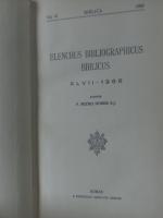 Elenchus bibliographicus biblicus, Biblica Vol. 47 (47,2)  -- XLVII - 1966