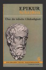 Schriften /Über das irdische Glückseligkeit