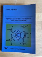 Synthese und Struktur von Derivaten eines Tetrachlordisilans