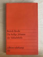 Die heilige Johanna der Schlachthöfe (edition suhrkamp 113)