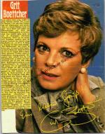 Grit Boettcher: Original Autogramm Grit 