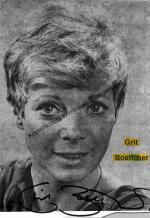 Grit Boettcher: Original Autogramm Grit 