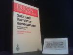 Duden Satz- und Korrekturanweisungen : Richtlinien für d. Texterfassung ; mit ausführl. Beispielsammlung. hrsg. von d. Dudenred. u.d. Dudensetzerei. [Red.: Dieter Berger] / Duden-Taschenbücher ; Bd. 5