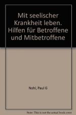 BUCH - Nohl, Paul-Gerhard: Mit seelische