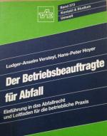 Der Betriebsbeauftragte für Abfall