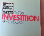 BUCH - Olfert, Klaus: Investition. von