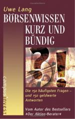 BUCH - Lang, Uwe: Börsenwissen kurz und 