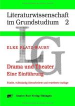 BUCH - Platz-Waury, Elke: Drama und Thea