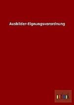 Ausbilder-Eignungsverordnung