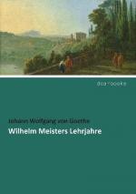 Goethe, J: Wilhelm Meisters Lehrjahre