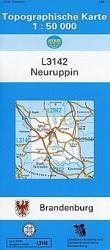 Neuruppin 1 : 50 000: Brandenburg / Topographische Karte 1 : 50 000