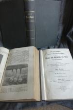 Dr. L. G. Blanc's Handbuch des Wissenswürdigsten aus der Natur und Geschichte der Erde und ihrer Bewohner [ u.a., Frankreich, Britisches Reich, Deutschland, Holland, Belgien, Schweiz, Amerika, Australien , Afrika ... ] . 3 Bände komplett