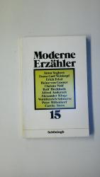 Anna Seghers: MODERNE ERZÄHLER.