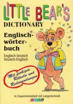 Little Bear's Dictionary: Englisch Wörterbuch