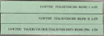 Johann Wolfgang von Goethe / Michel, Chr Johann Wolfgang von Goethe / Michel, Chr
