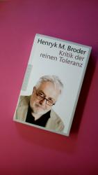 Broder, Henryk M.: KRITIK DER REINEN TOL