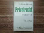 Privatrecht. ein Basisbuch