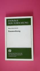 Boesler, Klaus A: RAUMORDNUNG. Boesler, Klaus A: RAUMORDNUNG.