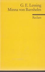 Lessing, Gotthold Ephraim: Minna von Bar Lessing, Gotthold Ephraim: Minna von Bar