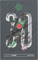 Original Autogramm Cheikhou Dieng FC Wacker Innsbruck /// Autograph signiert signed signee