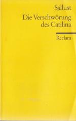 Sallust: Die Verschwörung des Catilina