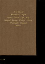 Massenbach-Cooper-Brockes-Fouque-Pape-May-Schnabel-Europa-Wielend-Meyern-Meisterdiebe-Klopstock-Moritz.=(Bargfelder Ausgabe, Werkgruppe II. Dialoge. Band 1.)