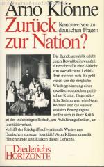 Arno Klönne: Zurück zur Nation?  Kontrov