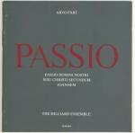 Passio Domini Nostri (Johannes-Passion). Hilliard Ensemble / ECM